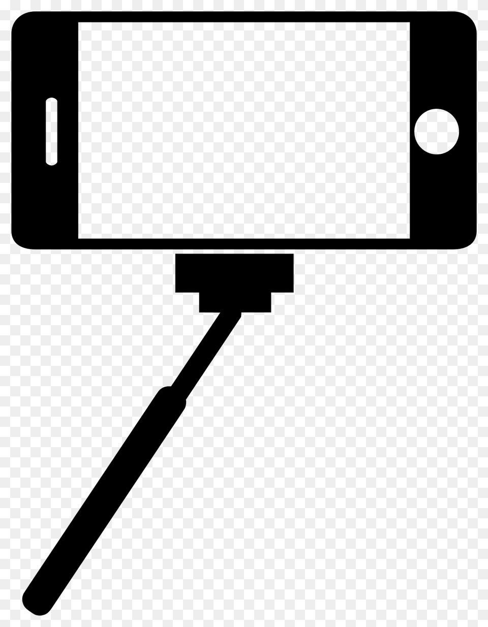Selfiestick Clipart, Electronics, Phone, Mobile Phone Free Png Download