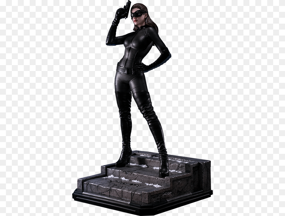 Selina Kyle Catwoman Statue Scale, Male, Adult, Person, Man Free Transparent Png