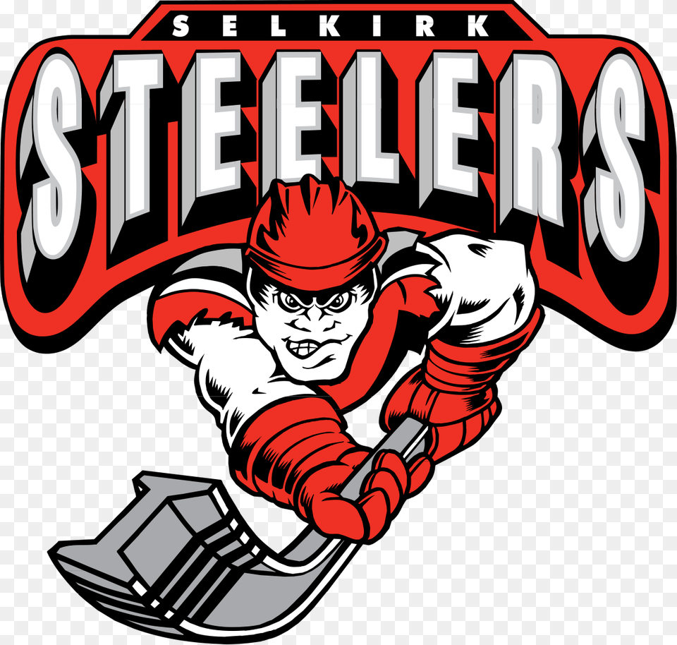 Selkirk Steelers Logo, Book, Comics, Publication, Adult Free Transparent Png