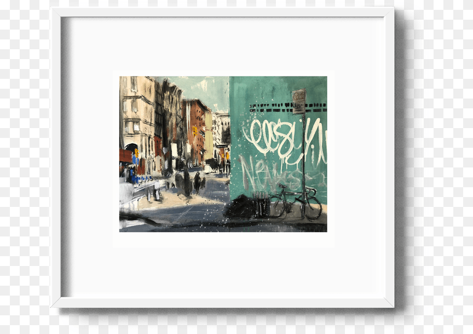 Sell Limited Edition Fine Art With A Single Post To Picture Frame, Painting, Urban, City, Street Free Transparent Png