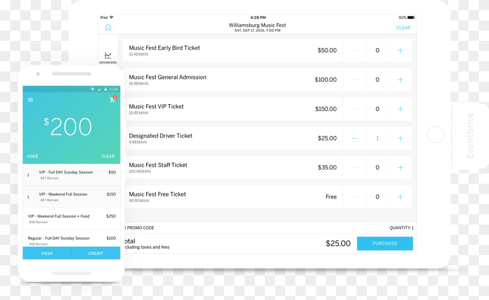 Sell More With The Eventbrite Card Reader Ticket Sales Eventbrite, Page, Text Png