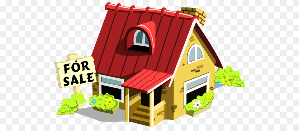 Sell Sign Cliparts, Architecture, Building, Cottage, House Png Image