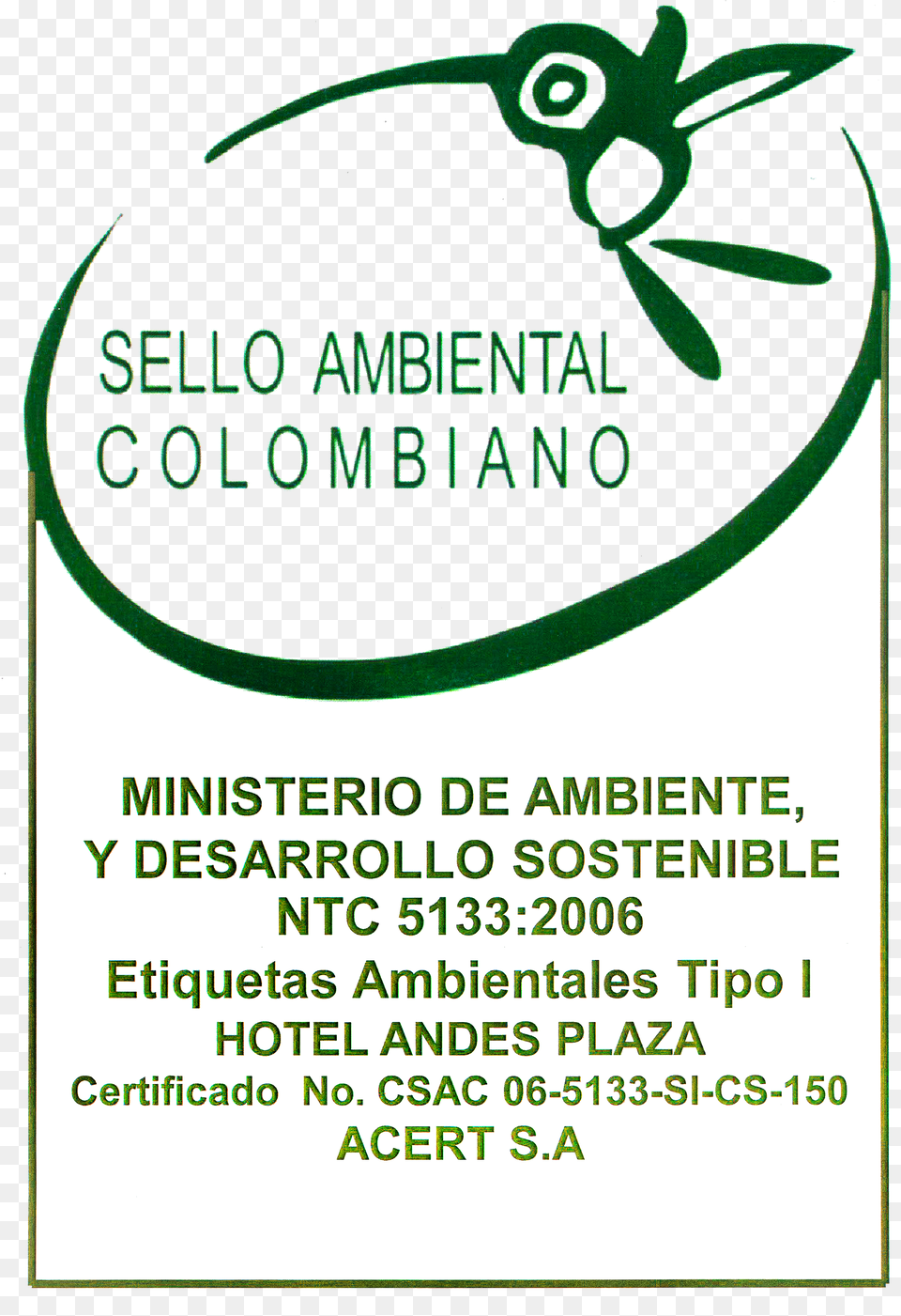 Sello Ambiental Colombiano Calligraphy, Advertisement, Herbal, Herbs, Plant Free Png