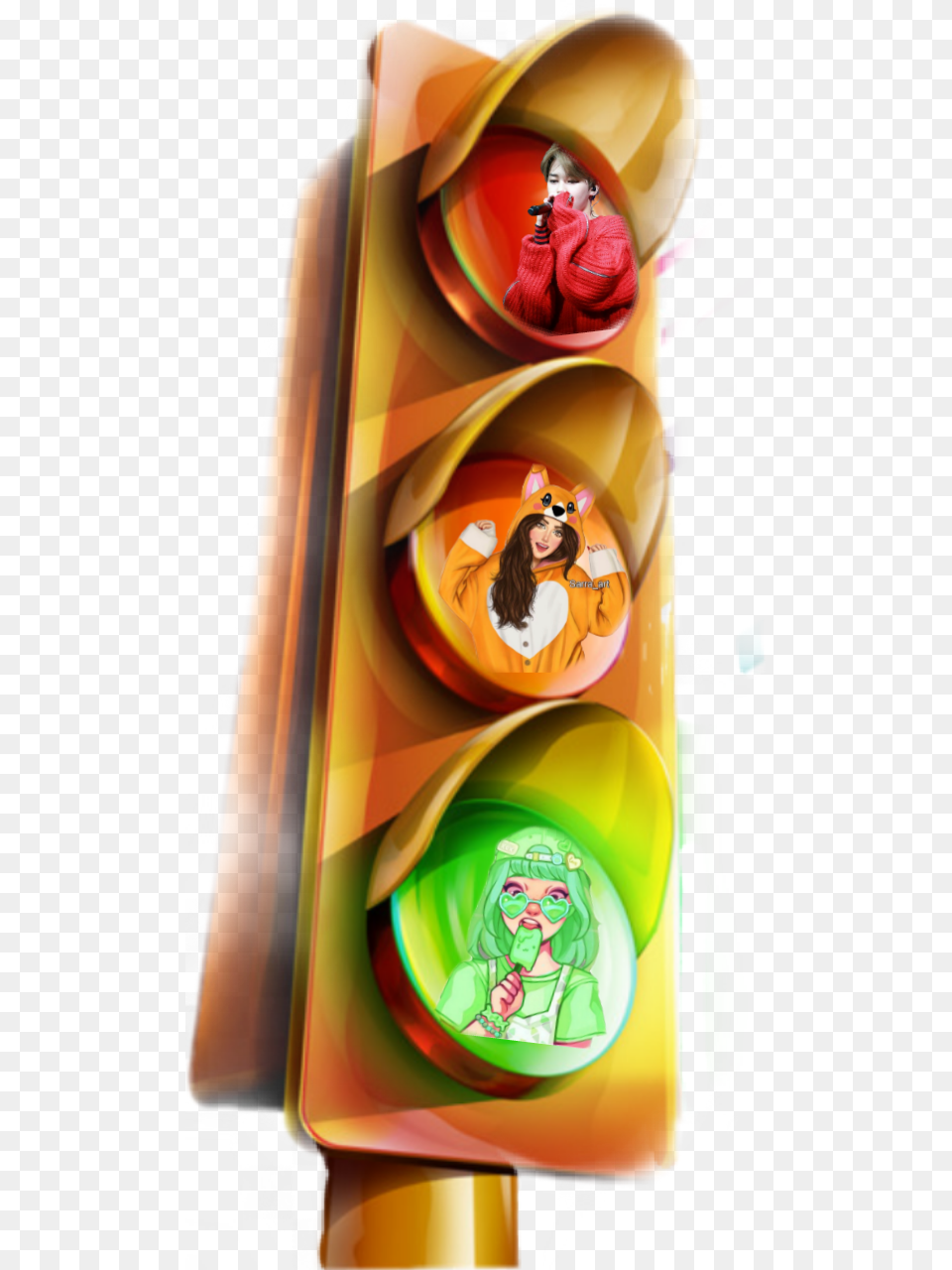 Semaforo Color Stop Realpeople Traffic Light, Traffic Light, Person, Adult, Female Png