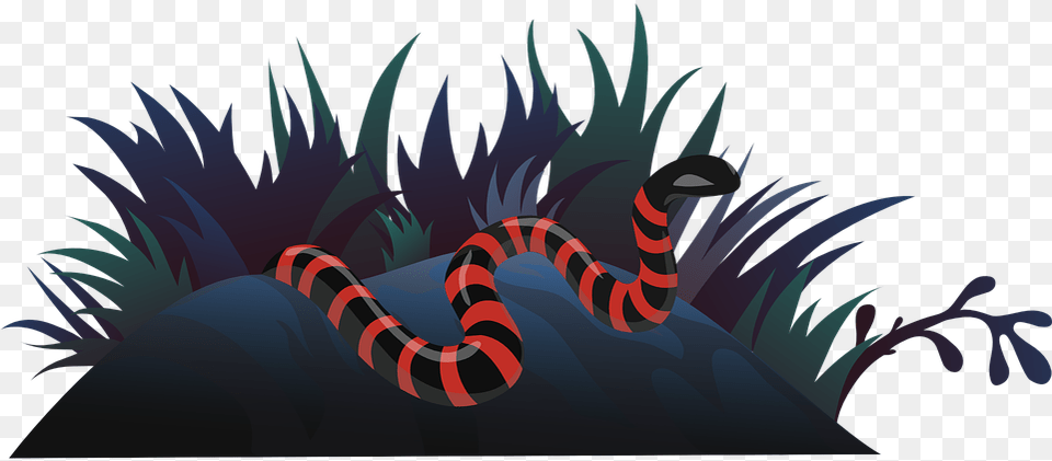 Semak Semak Kartun, Animal, Reptile, Snake, King Snake Free Transparent Png