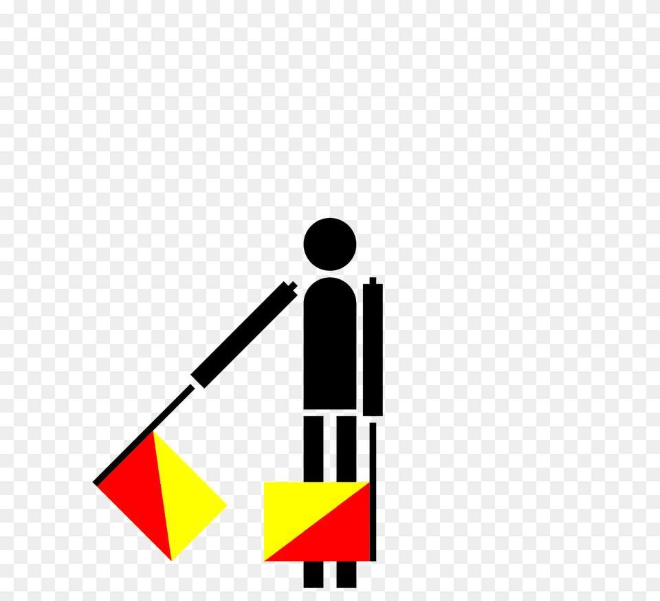 Semaphore Alpha Clipart, Triangle Png