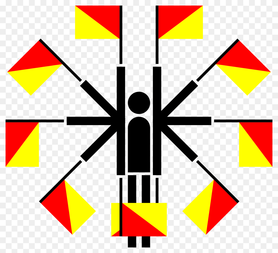 Semaphore Clipart, Cross, Symbol Png