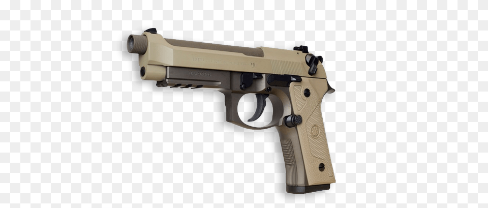 Semi Auto Pistol Standard Issue Handgun Us Army, Firearm, Gun, Weapon Free Png Download