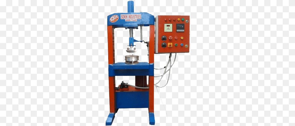 Semi Automatic Hydraulic Paper Plate Making Machine Hand Press Paper Plate Making Machine, Gas Pump, Pump Png Image