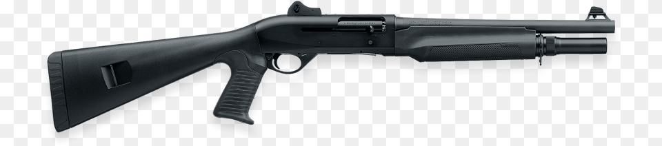 Semi Automatic Shotgun Shown In Black With Entry Benelli, Firearm, Gun, Rifle, Weapon Free Png Download