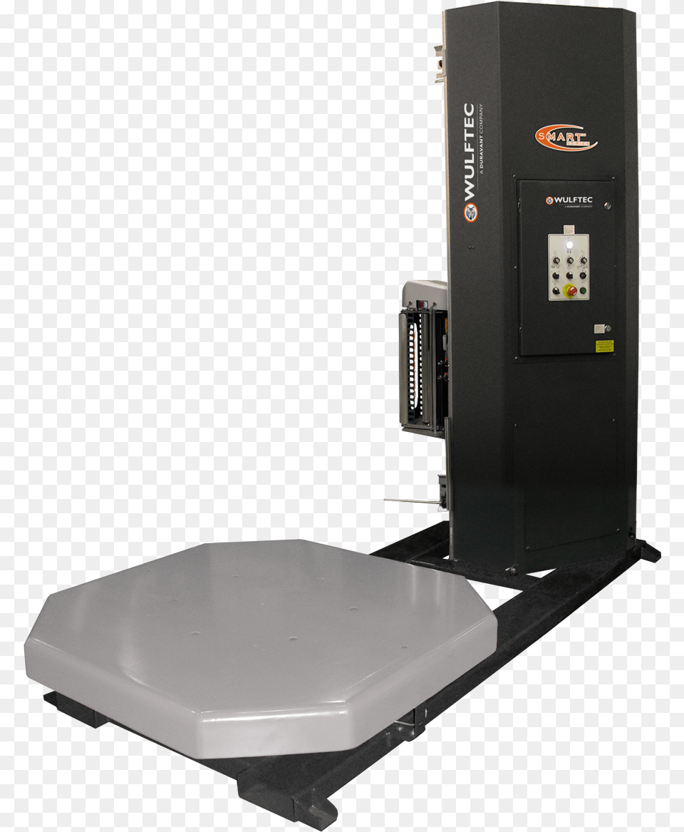 Semi Automatic Turntable Stretch Wrapper Wulftec International, Machine Png Image
