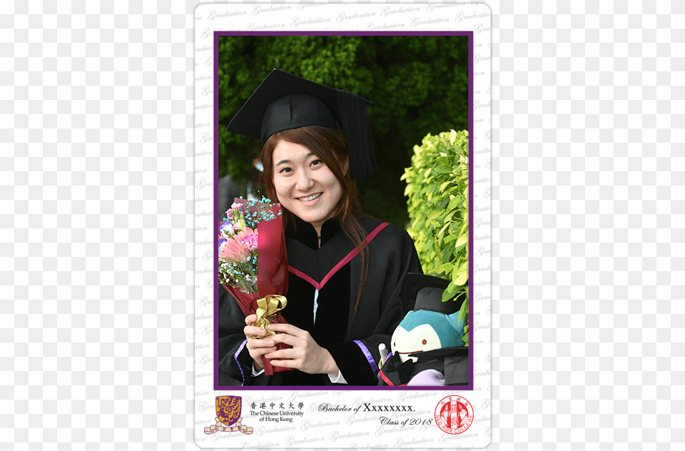 Semi Gloss Surface Hdf Photo Cuhk Graduation New Asia College, Flower Bouquet, Plant, Person, Flower Png Image