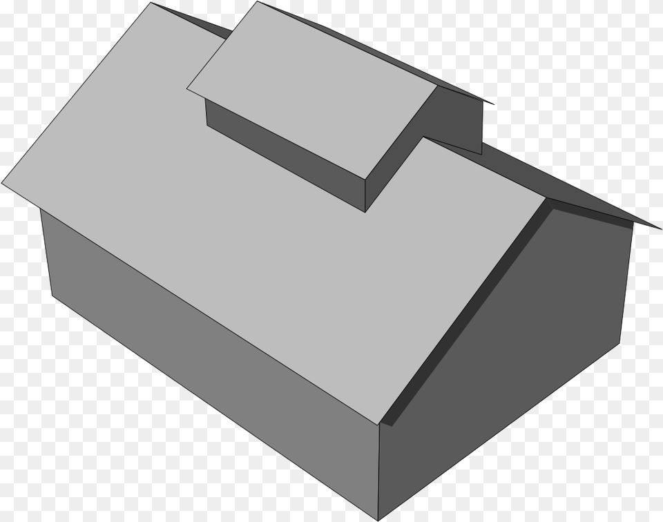 Semi Monitor Type Roof, Box, Cardboard, Carton Free Png
