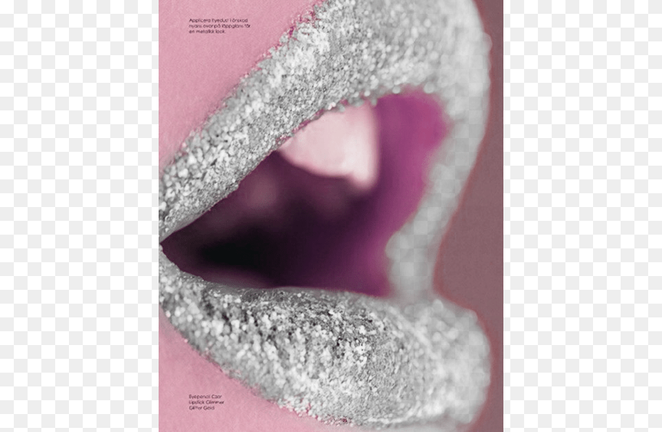 Semi Transparent Glitter Lips Made Younique Yellow Status Lips, Body Part, Mouth, Person Free Png Download