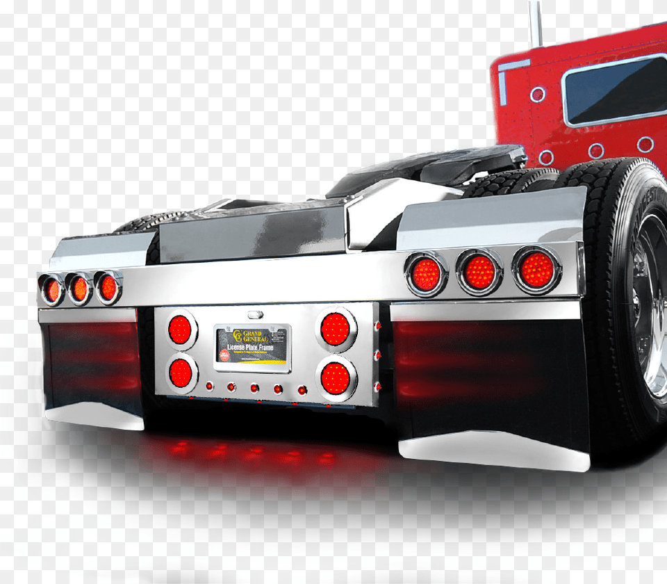 Semi Truck Grand General Auto Parts Accessories Semi Truck Tail Light Bar, Machine, Wheel, Car, Transportation Png Image