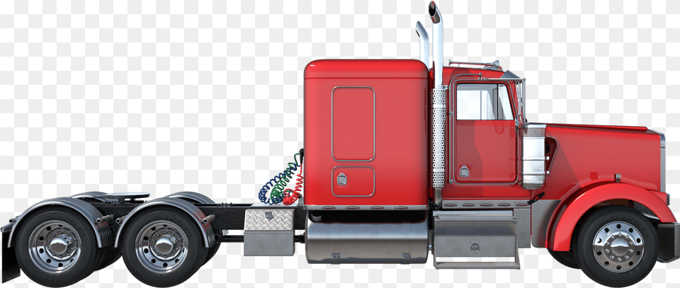 Semi Truck Icon, Trailer Truck, Transportation, Vehicle, Machine Png Image