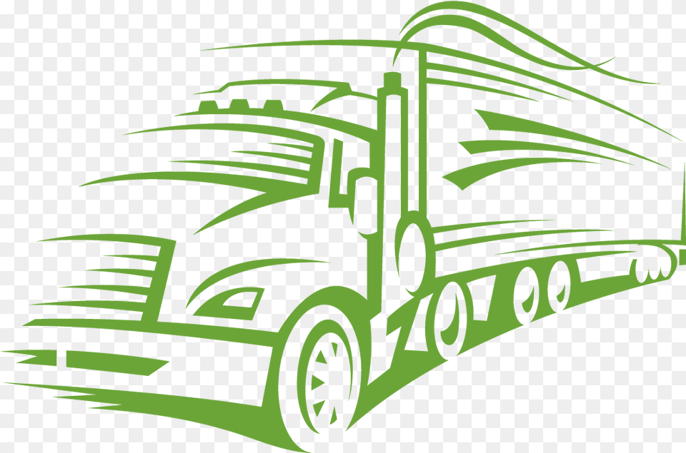 Semi Truck Icon Clipart Download, Grass, Plant, Car, Vehicle Free Transparent Png