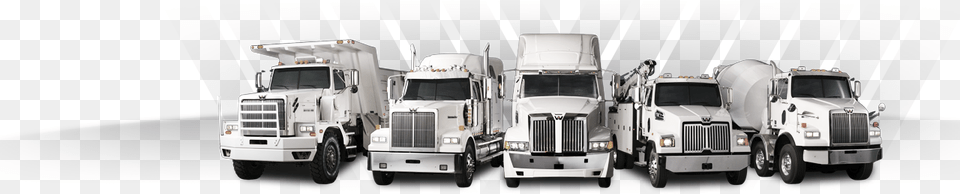 Semi Truck Star Western Star Truck, Trailer Truck, Transportation, Vehicle, Person Free Transparent Png