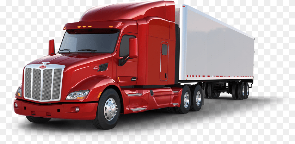 Semi Truck Transparent Background, Trailer Truck, Transportation, Vehicle, Moving Van Free Png
