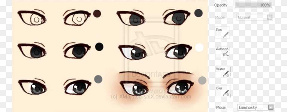 Semi Tutorial By Xmajutsu Shix Illustration, Accessories, Glasses, Face, Head Free Transparent Png