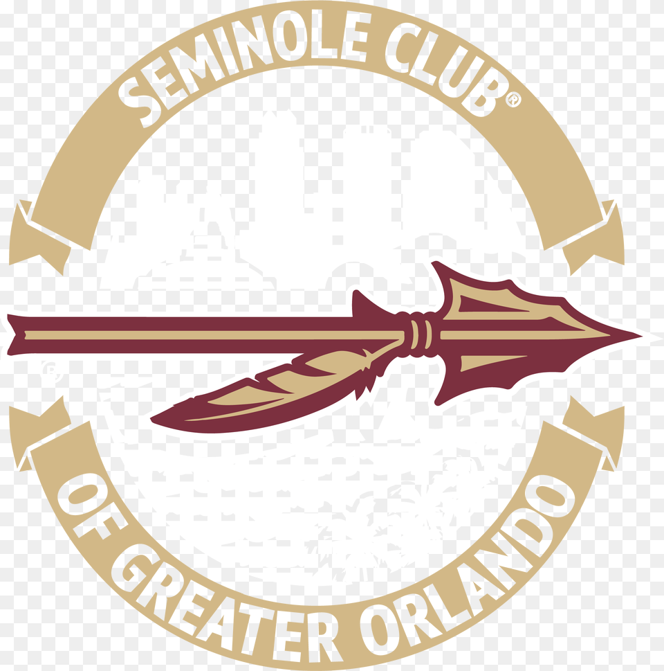 Seminole Club Of Greater Orlando Logo Northwest Florida State College Pennant, Architecture, Factory, Building, Bulldozer Free Png Download