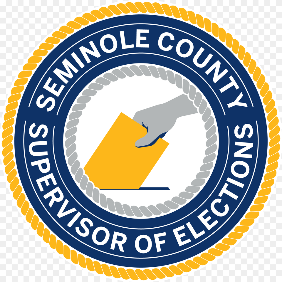 Seminole County Supervisor Of Elections Official Seal Emblem, Logo, Symbol, Architecture, Building Png Image