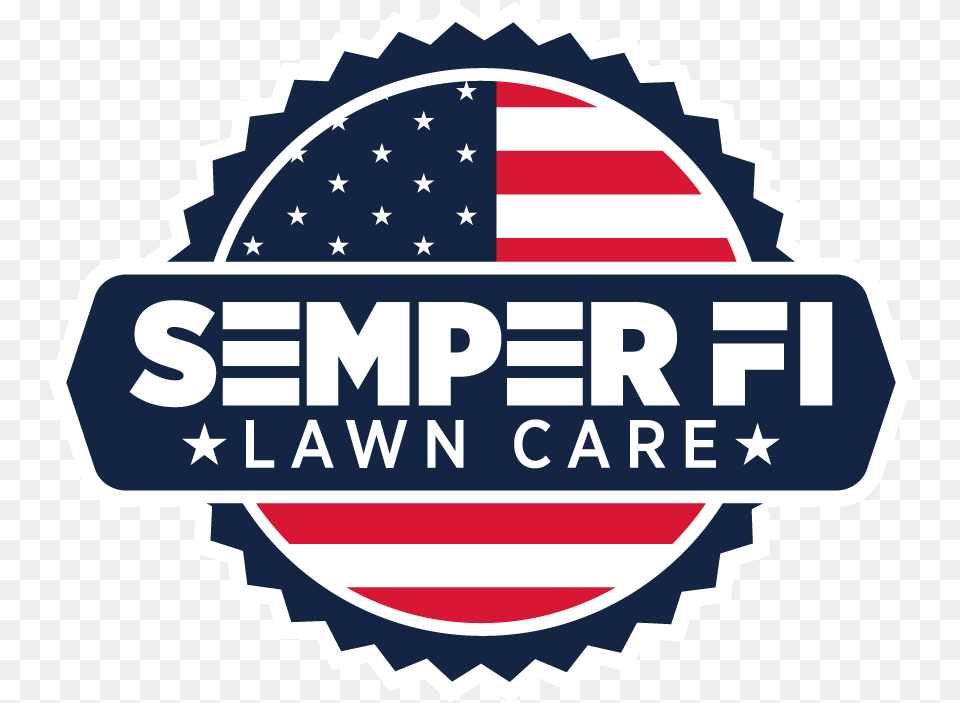 Semper Fi Lawn Care Logo, Badge, Symbol, Architecture, Building Png Image