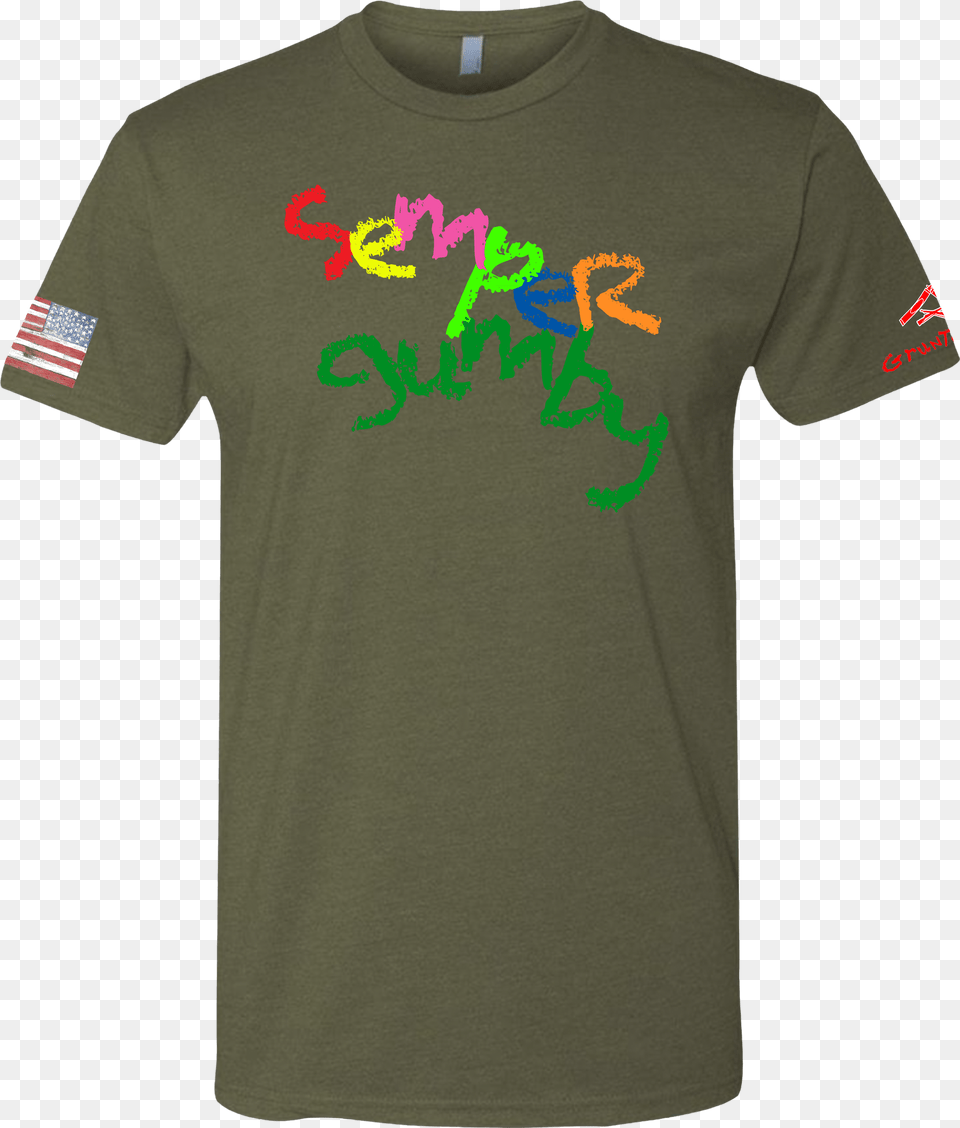 Semper Gumby, Clothing, Shirt, T-shirt Free Png Download
