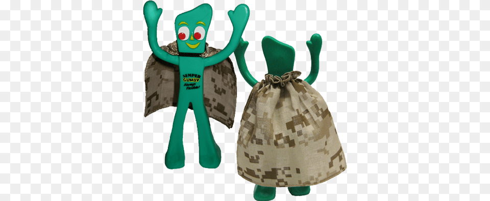 Semper Gumby With Cape Semper Gumby, Bag Png