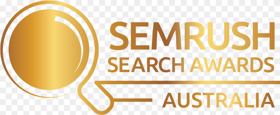 Semrush Au Search Awards Semrush Awards, Gold, Logo, Text Png Image