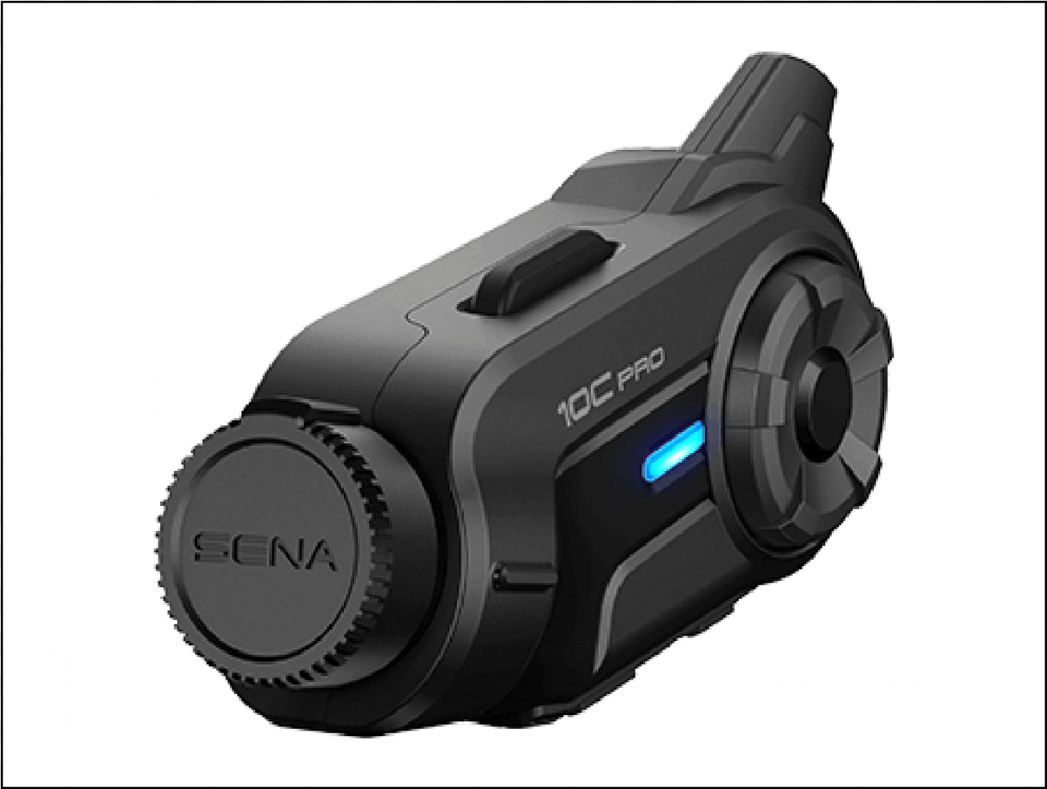 Sena Bluetooth 10c Pro Motorcycle Bluetooth Action Sena 10c Logo, Camera, Electronics, Video Camera Free Transparent Png