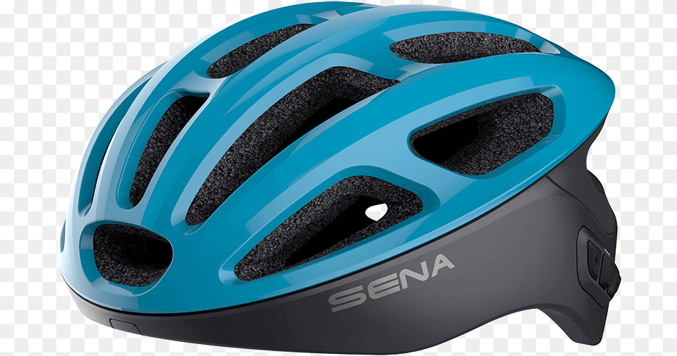 Sena R1 Smart Cycling Helmet Blue Nn Bo Him Sena, Crash Helmet Free Png Download