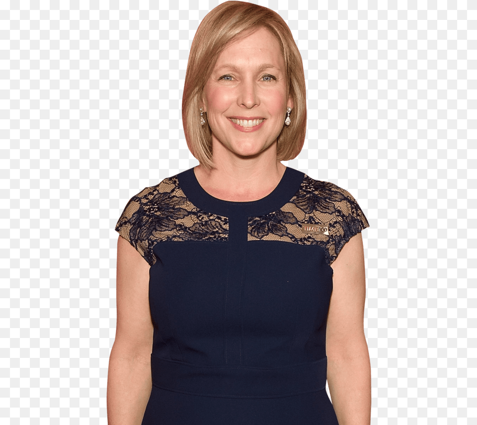 Senator Kirsten Gillibrand Talks Campus Rape And The Girl, Woman, Adult, Blouse, Clothing Free Png Download