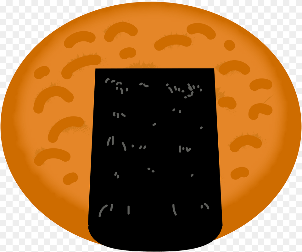 Senbei Japanese Rice Cracker Clipart, Disk Png Image