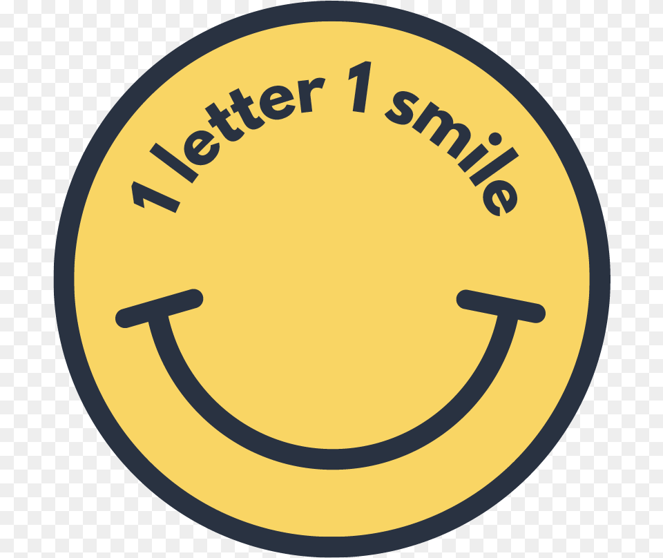 Send A Letter And Make Someone Smile Circle, Disk, Sign, Symbol Free Png Download