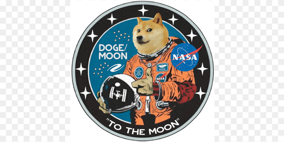 Send Doge To The Moon Doge To The Moon, Animal, Canine, Dog, Mammal Png Image