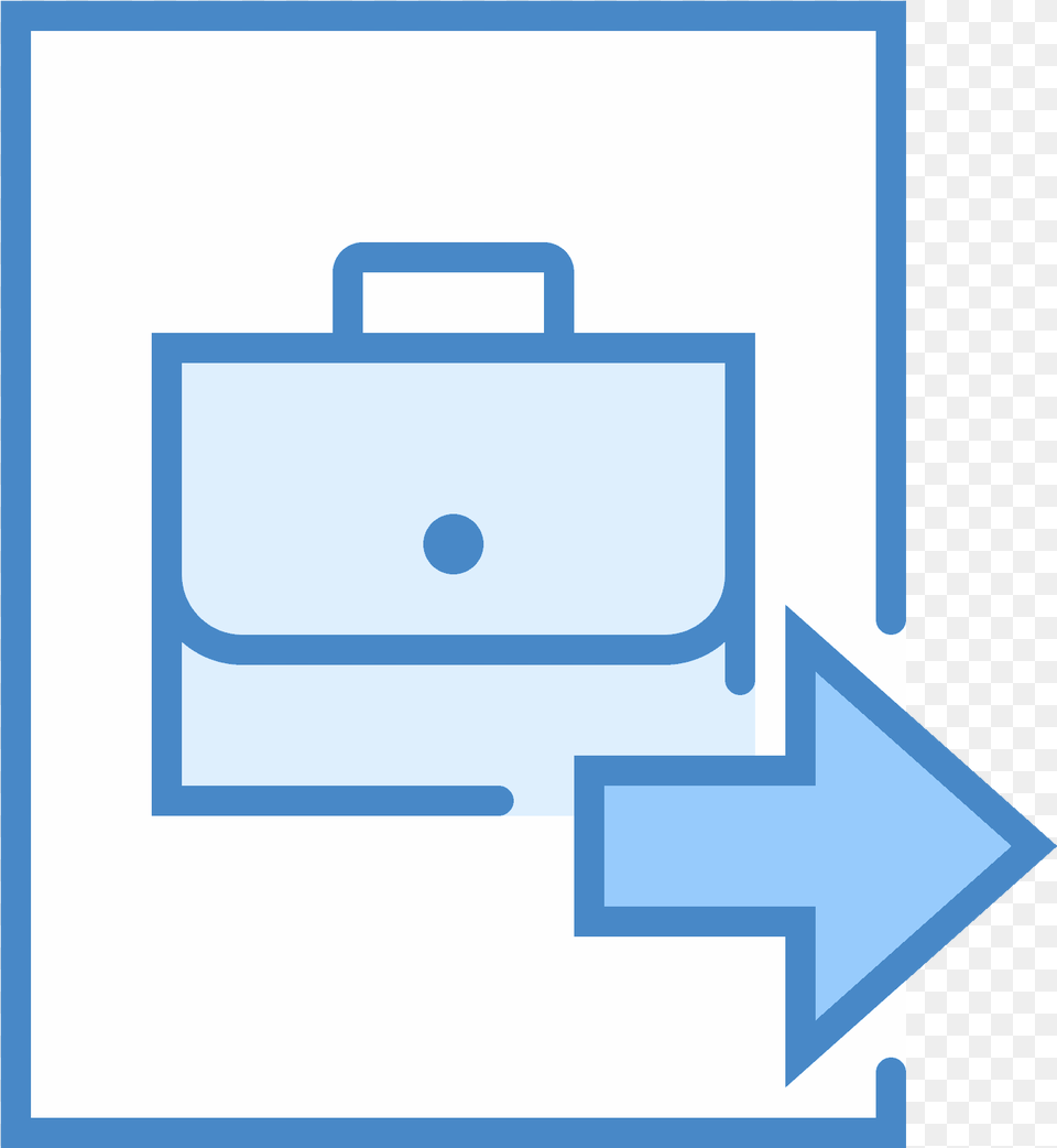 Send Job List Icon Icon, Bag, Briefcase Png