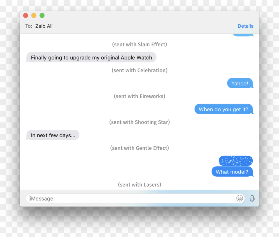 Send Messages With Effects On Mac, Text Png Image