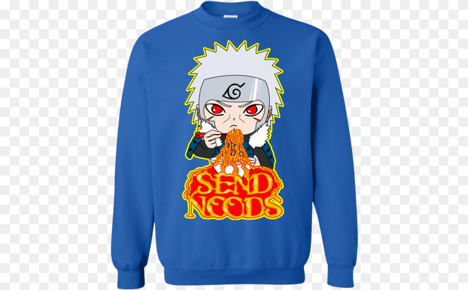 Send Noods Dragon Ball Z, Sweatshirt, Clothing, Knitwear, Sweater Free Png