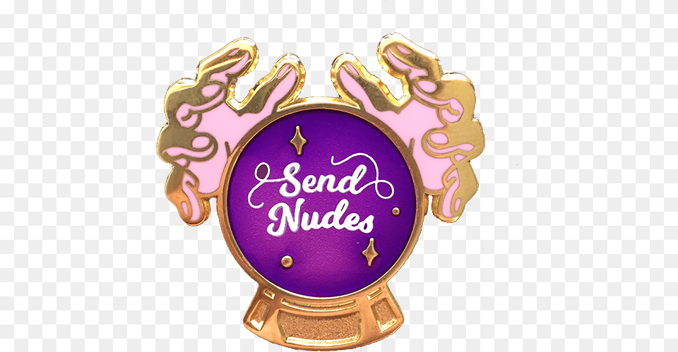 Send Nudes Pin, Clothing, Glove, Accessories, Jewelry Free Png Download