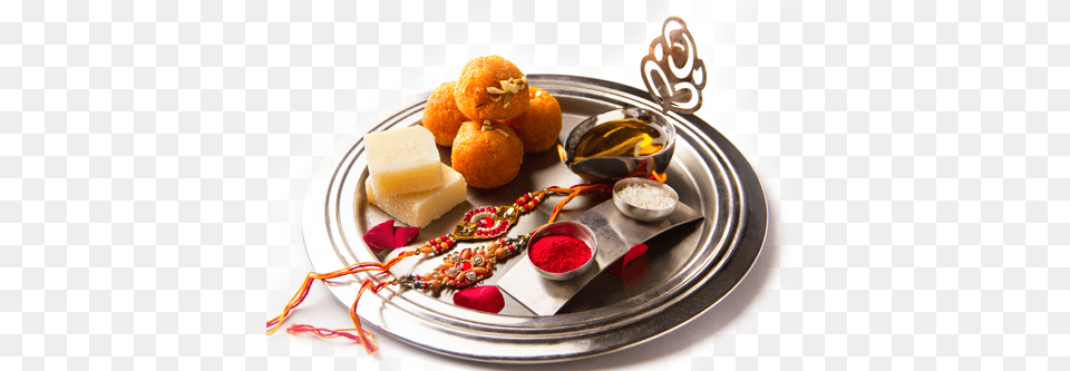 Send Rakhi To Usa Raksha Bandhan Rakhi Thali, Food, Food Presentation, Dish, Meal Png