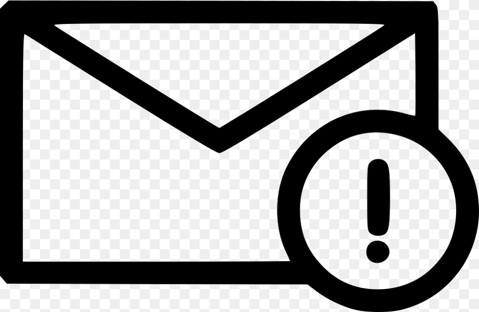 Send Receive Fail Failed Inbox Icon Download, Envelope, Mail, Smoke Pipe Free Transparent Png