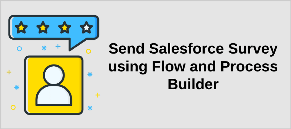 Send Salesforce Survey Using Flow And Process Builder Liberation Sans, Text Free Png