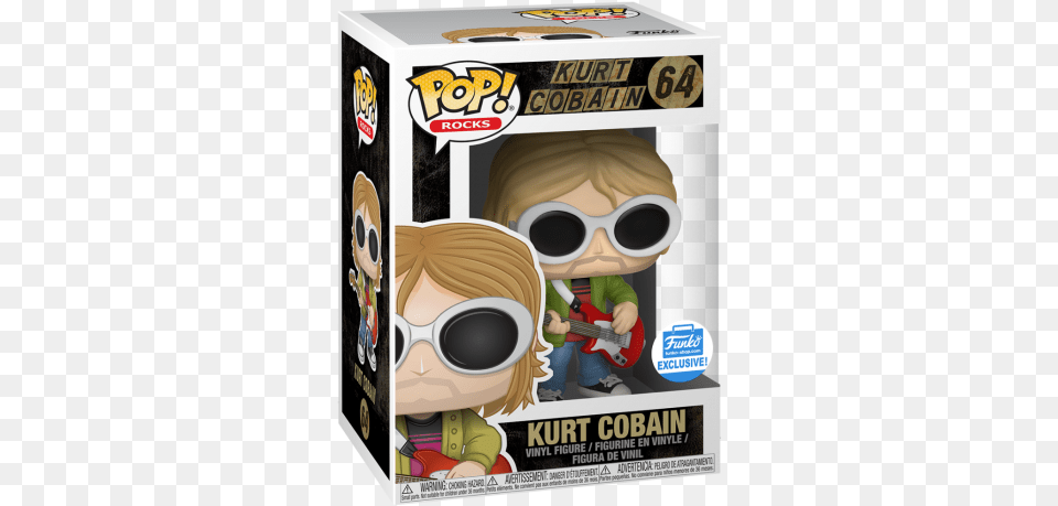 Sending Kurt Cobain Some Love Today With This Figurine Pop Kurt Cobain, Accessories, Sunglasses, Goggles, Baby Free Png Download