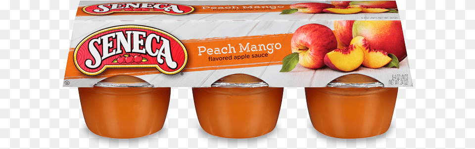 Seneca Peach Mango Apple Sauce Cups Tree Top Seneca Foods, Food, Fruit, Plant, Produce Free Png