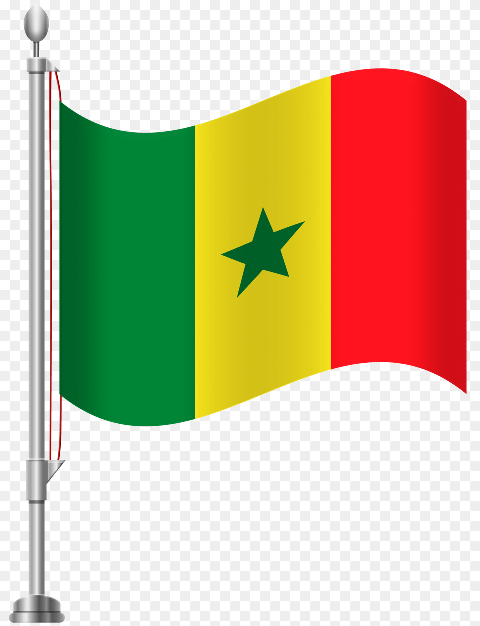 Senegal Flag Clip Art Free Png