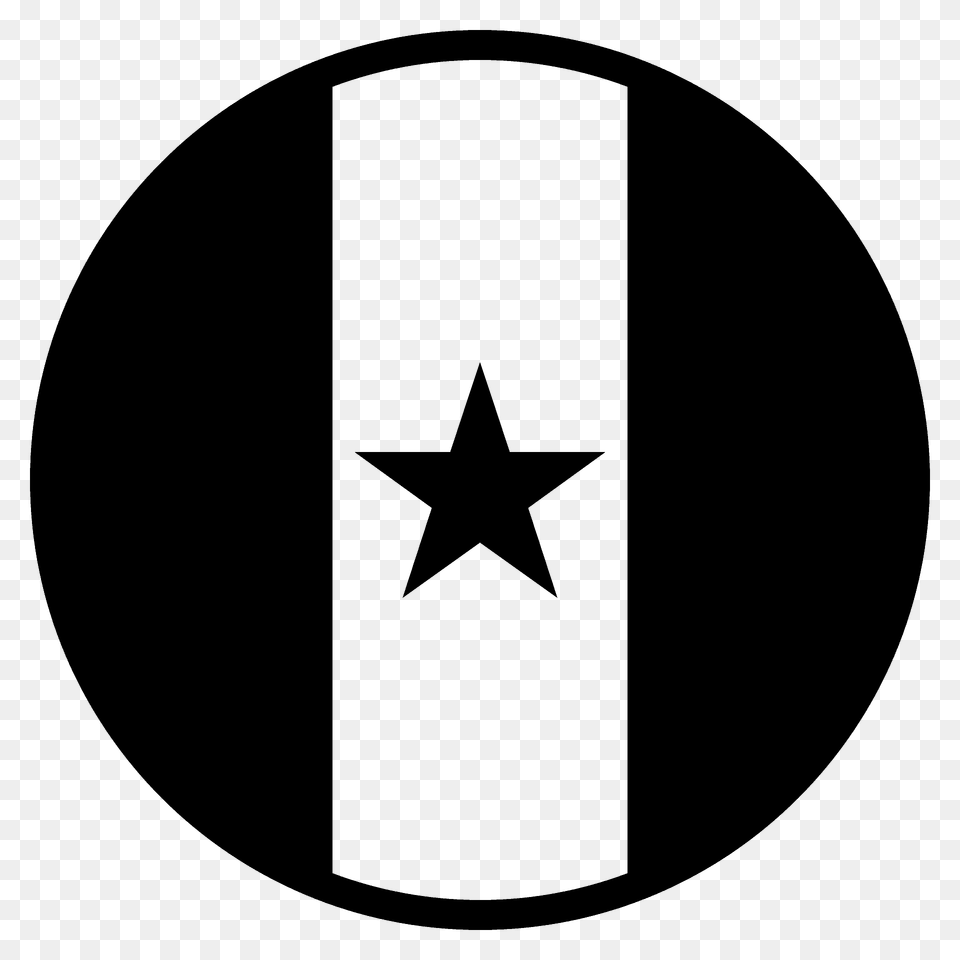 Senegal Flag Emoji Clipart, Star Symbol, Symbol, Disk Free Transparent Png