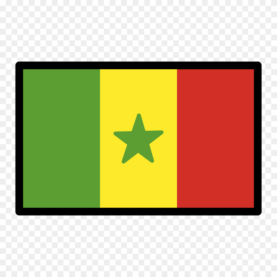 Senegal Flag Emoji Clipart, Blackboard, Symbol Free Transparent Png