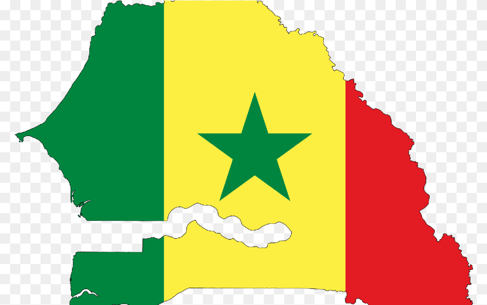 Senegal Green Wall, Person, Symbol, Star Symbol, Flag Png Image