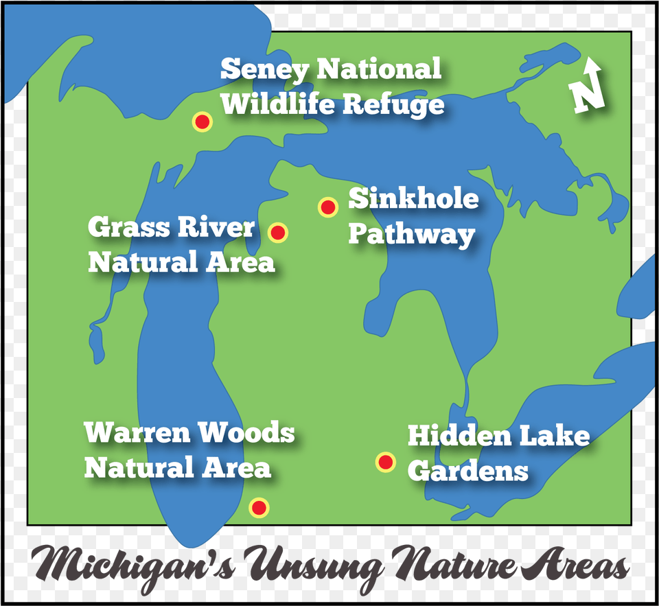 Seney National Wildlife Refuge Grass River Natural Atlas, Chart, Plot, Map, Diagram Free Png Download